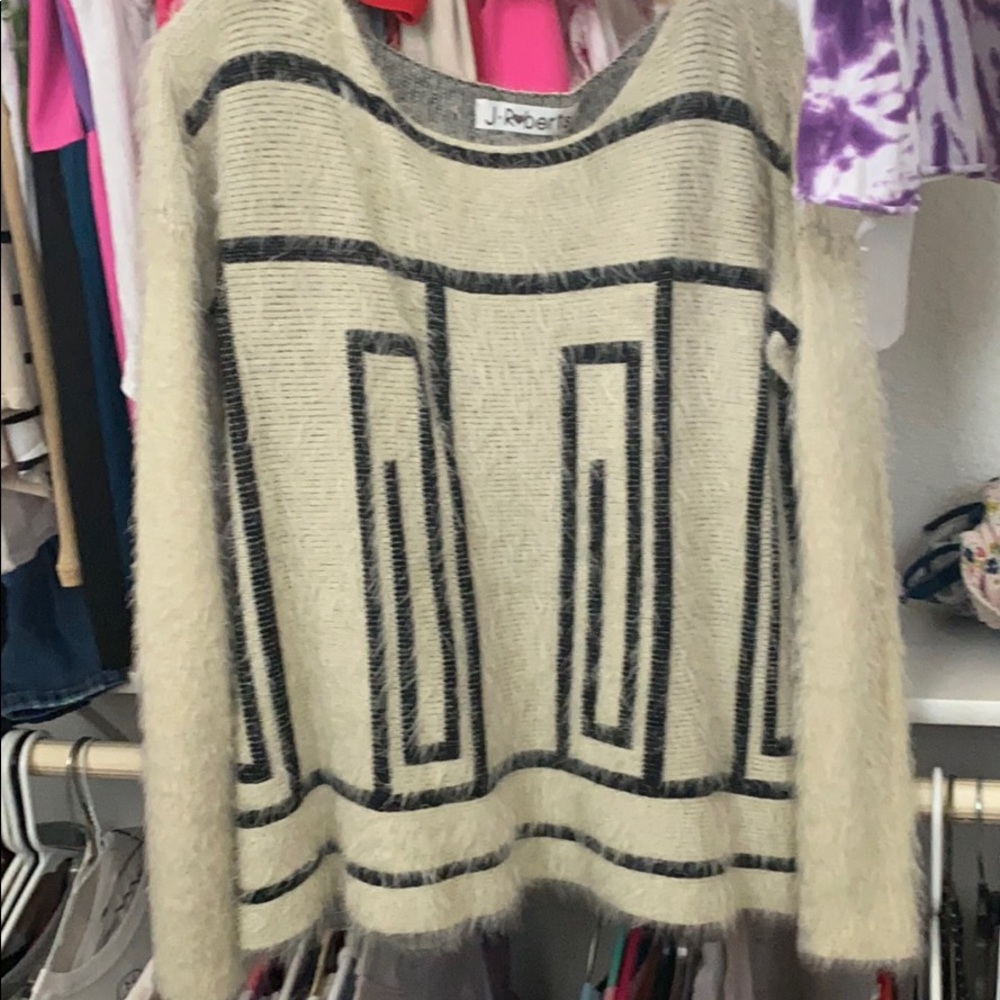 Fuzzy sweater